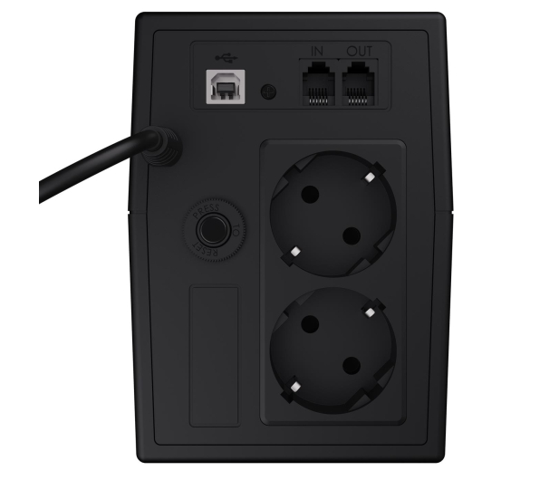 Green Cell Outlet UPS (600VA/360W, 2x Schuko, AVR, LCD) - 1554908 - zdjęcie 2